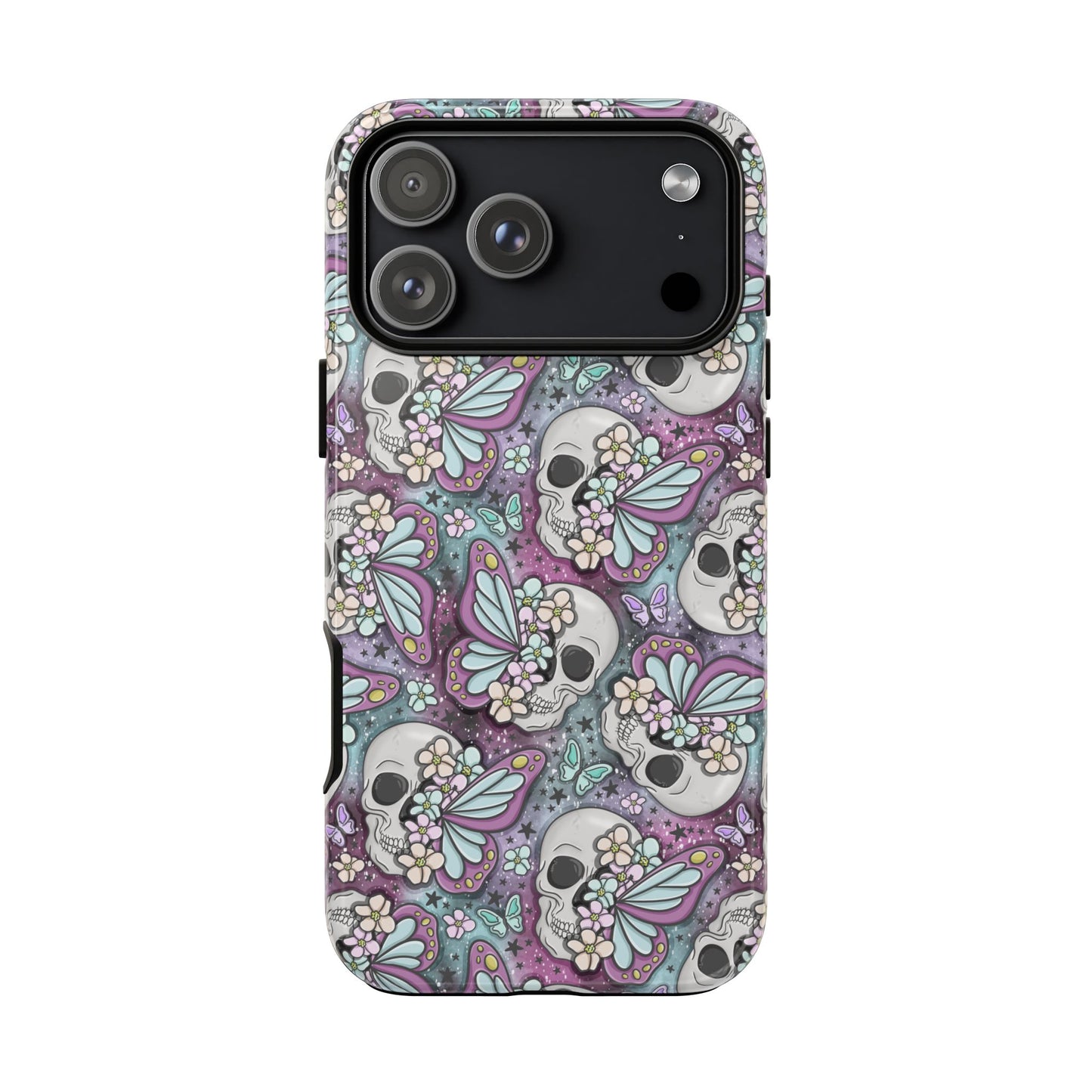 Butterfly Skull Phone Case