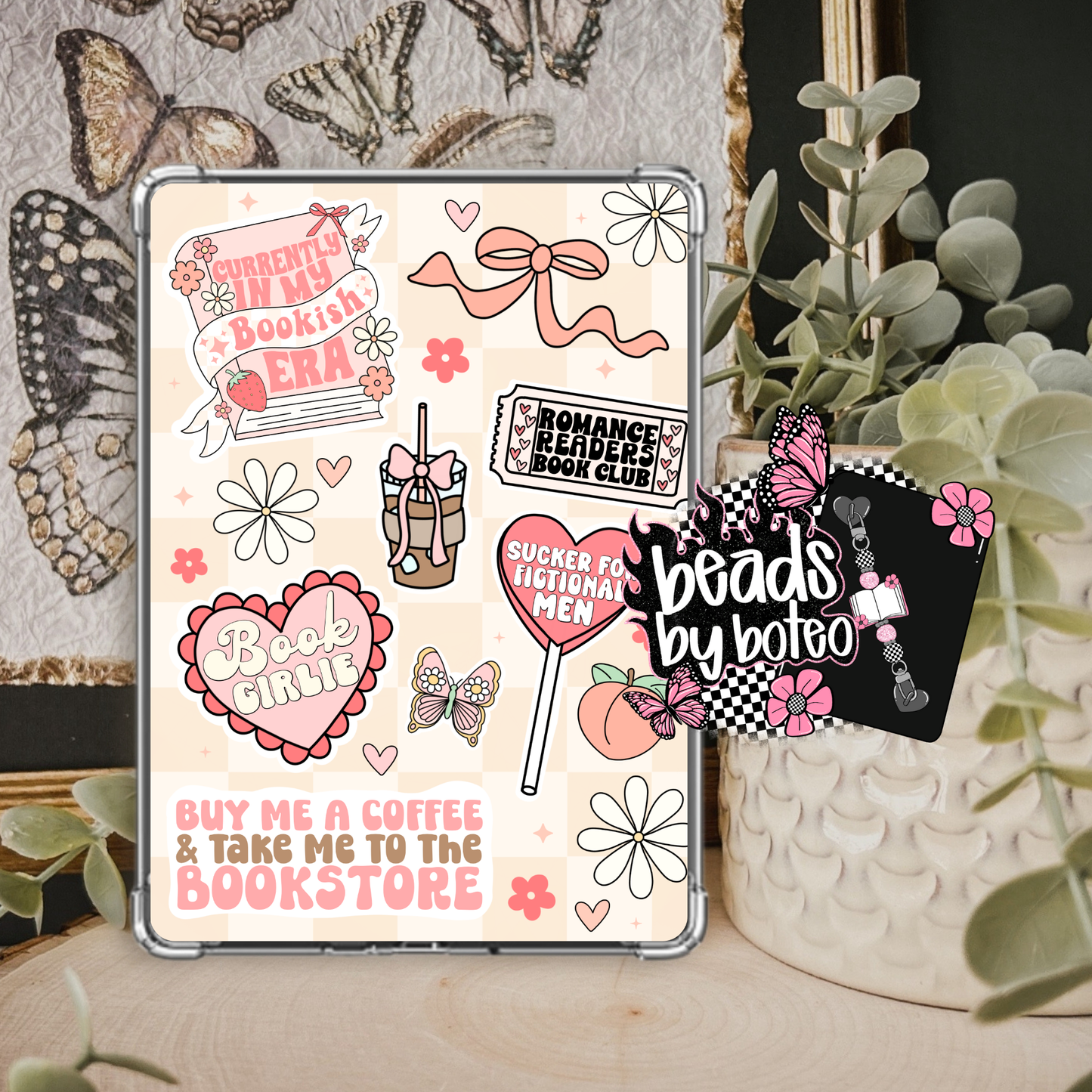 Kindle Insert - Bookish Era Collage