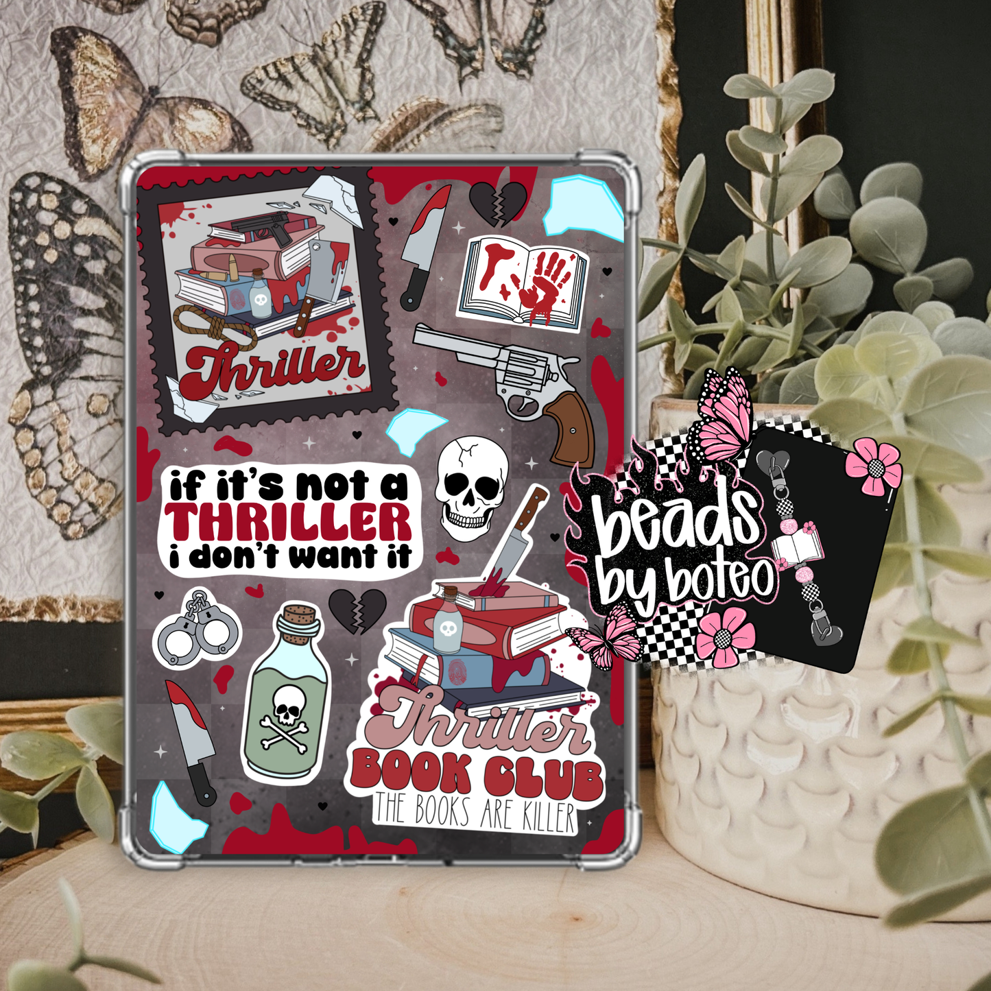 Kindle Insert - Thriller Books Collage
