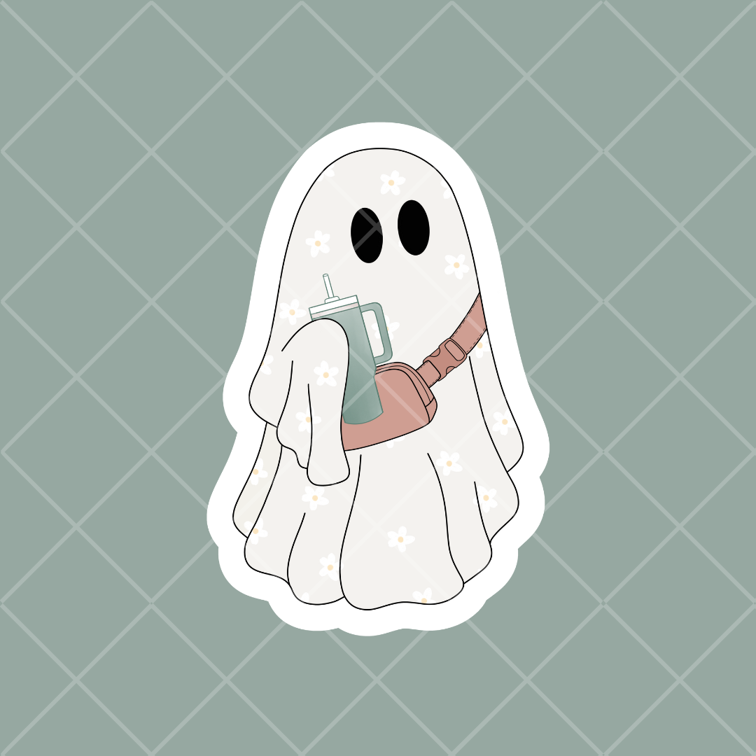 Stickers - Tumbler Ghost