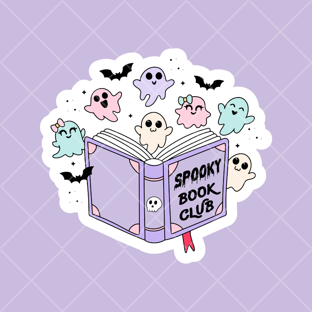Stickers - Spooky Book Club