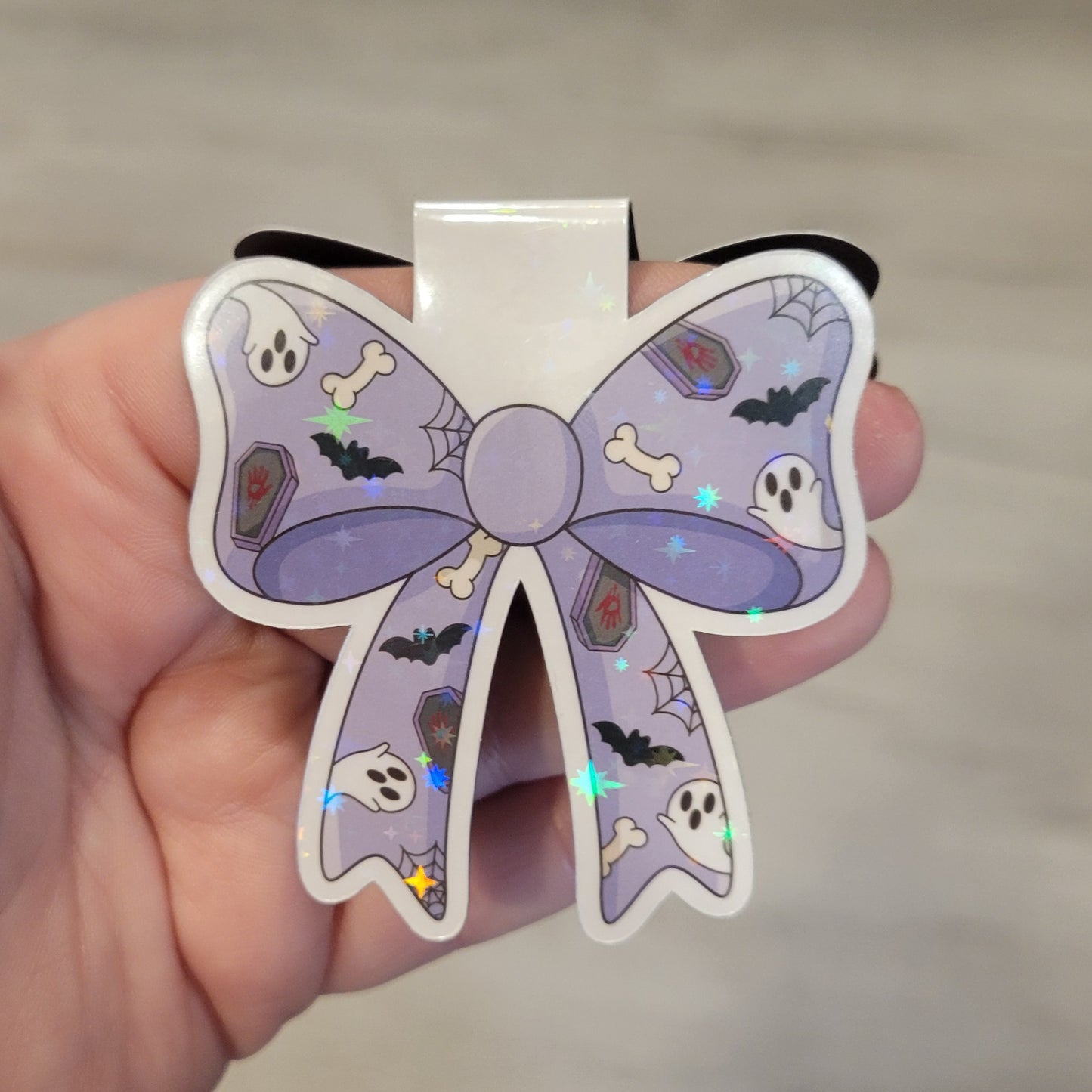 Magnetic Bookmarks - Horror Bow