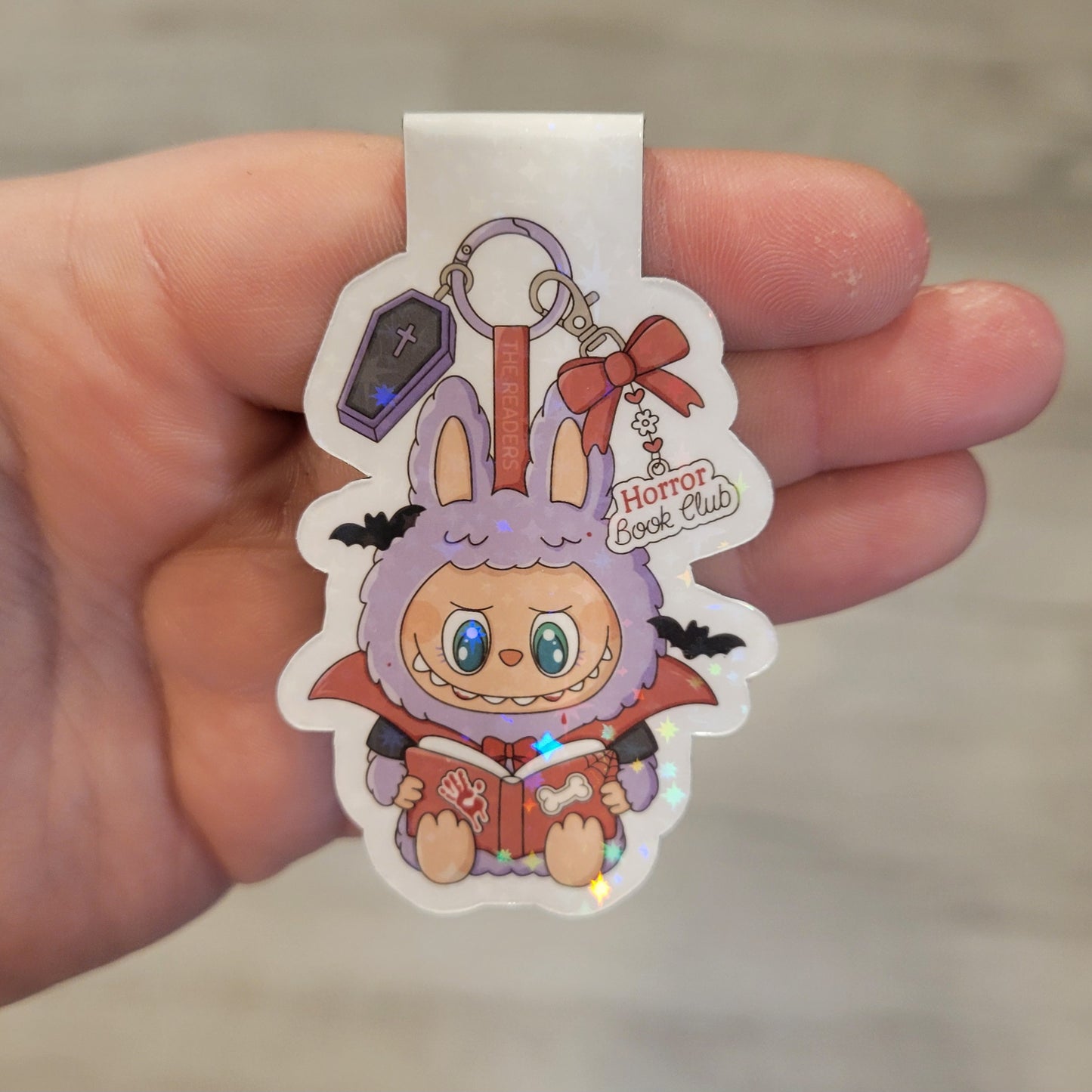 Magnetic Bookmarks - Horror Bubu
