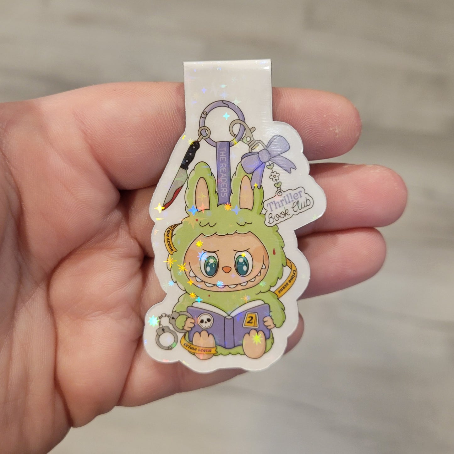 Magnetic Bookmarks - Thriller Bubu