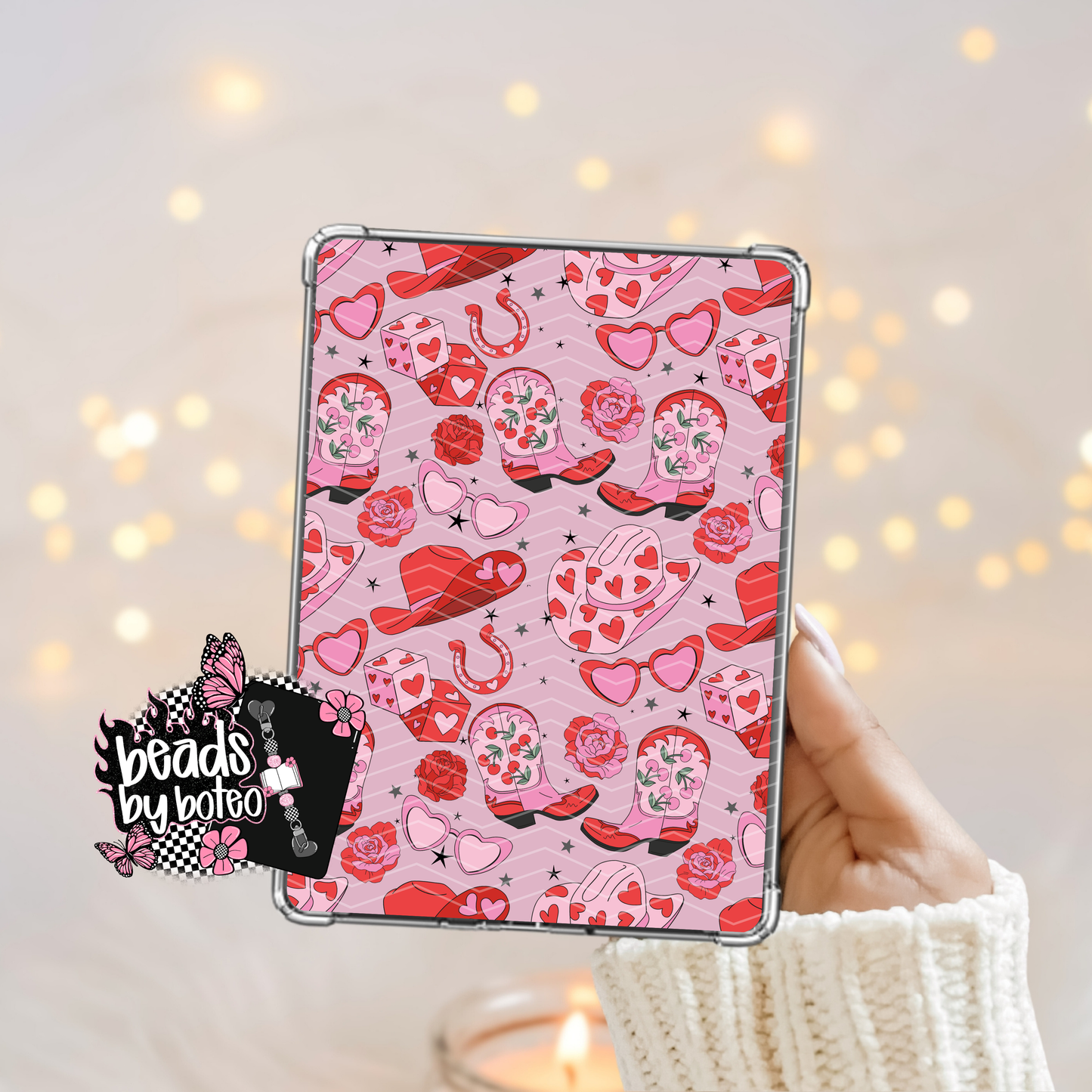 Kindle Insert - Howdy Valentine