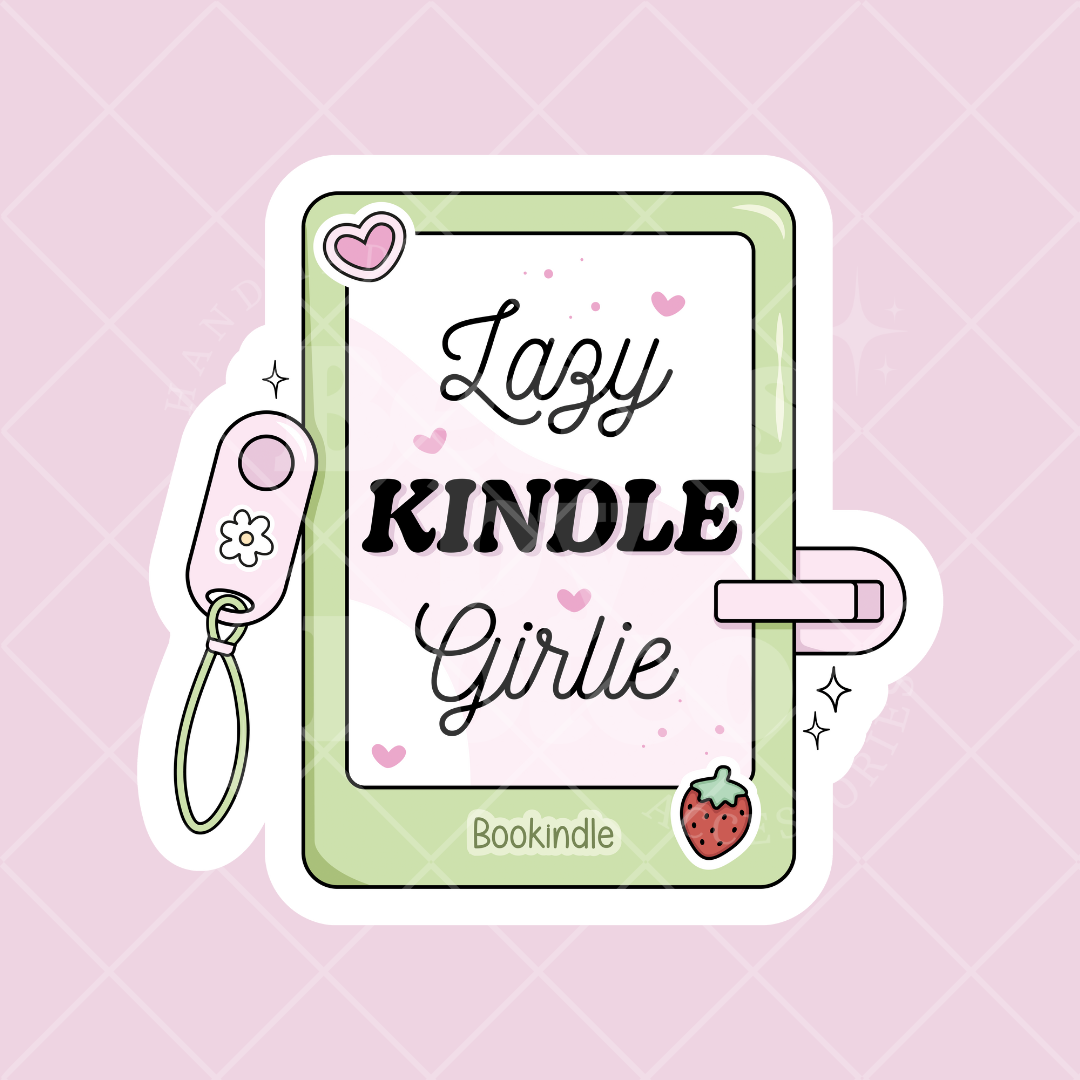 Stickers - Lazy Kindle Girlie