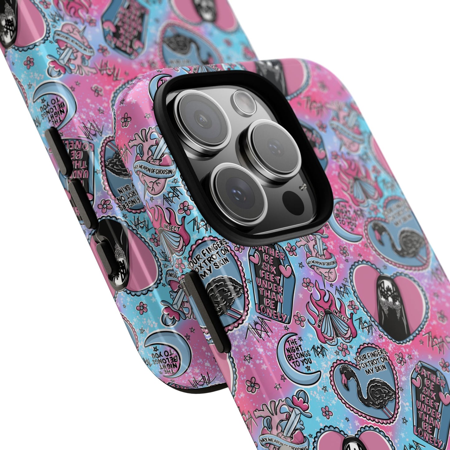 Token Doodles Ombre Phone Case