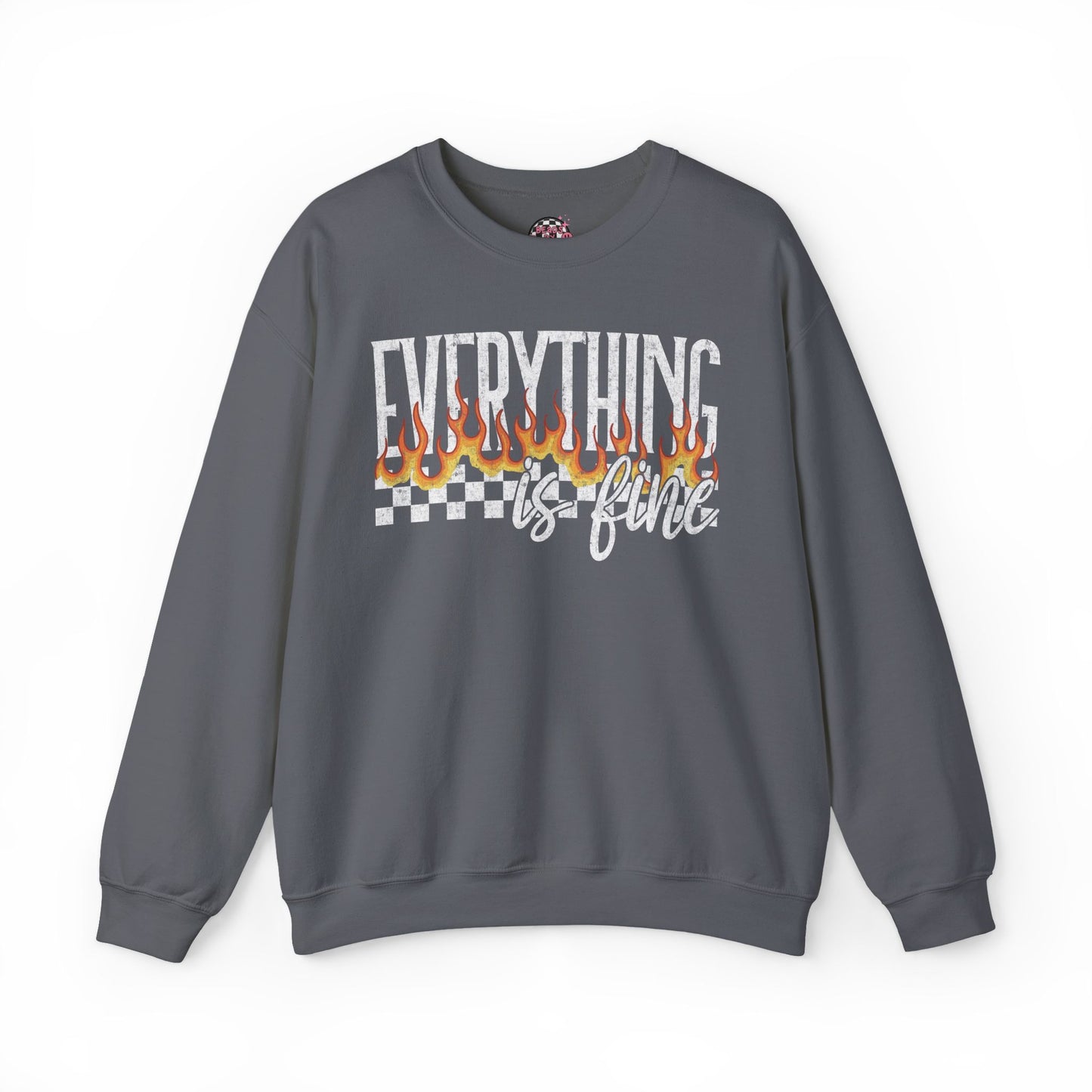 Everything is Fine Crewneck Sweatshirt