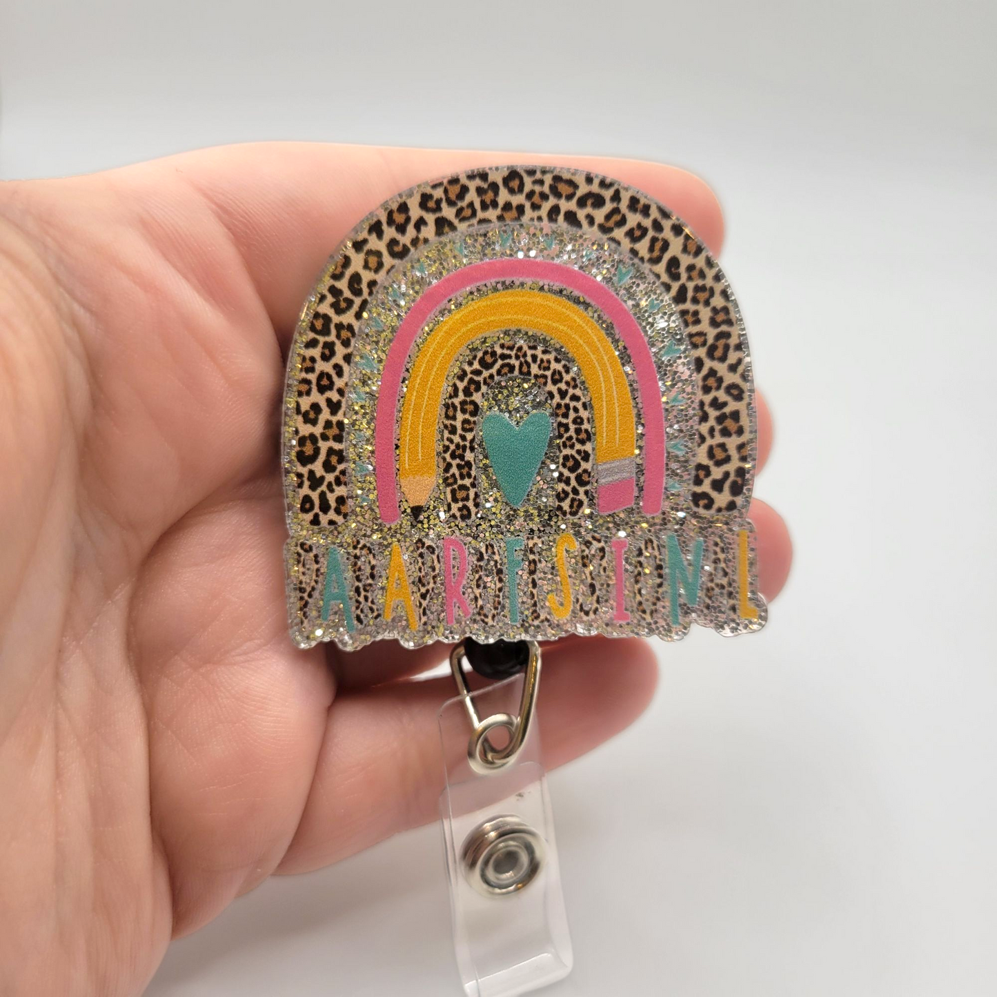 Badge Reels - Paraprofessional (Cheetah)