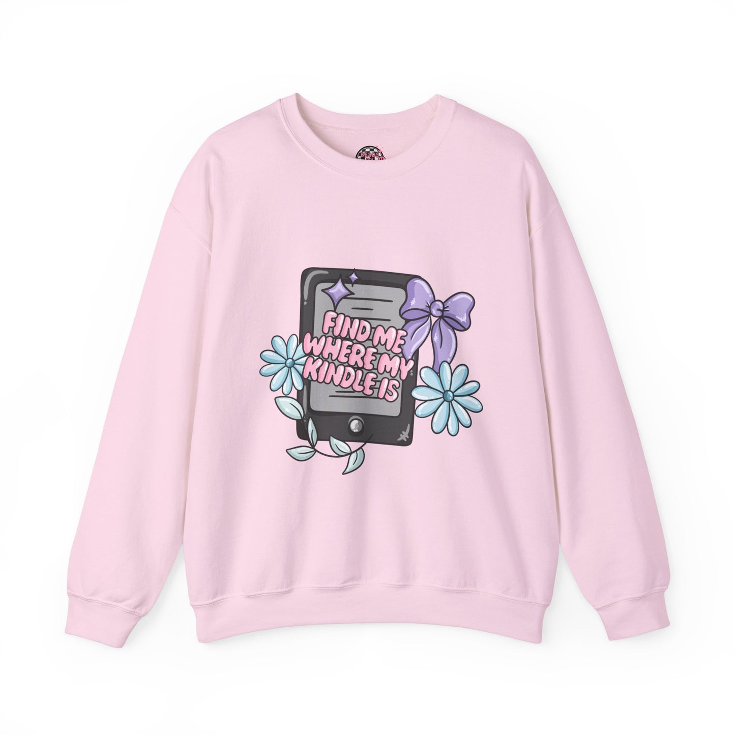 Find Me Where My Kindle Is Crewneck Sweatshirt