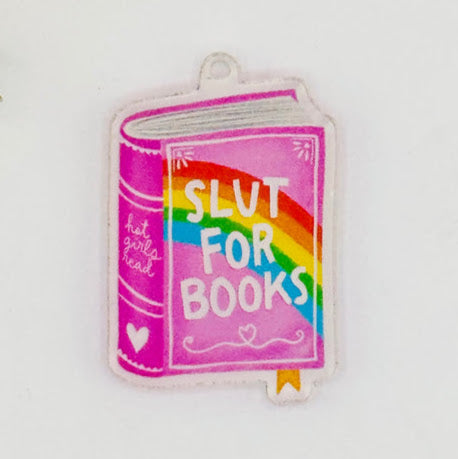 Kindle Dust Plugs - Slut for Books