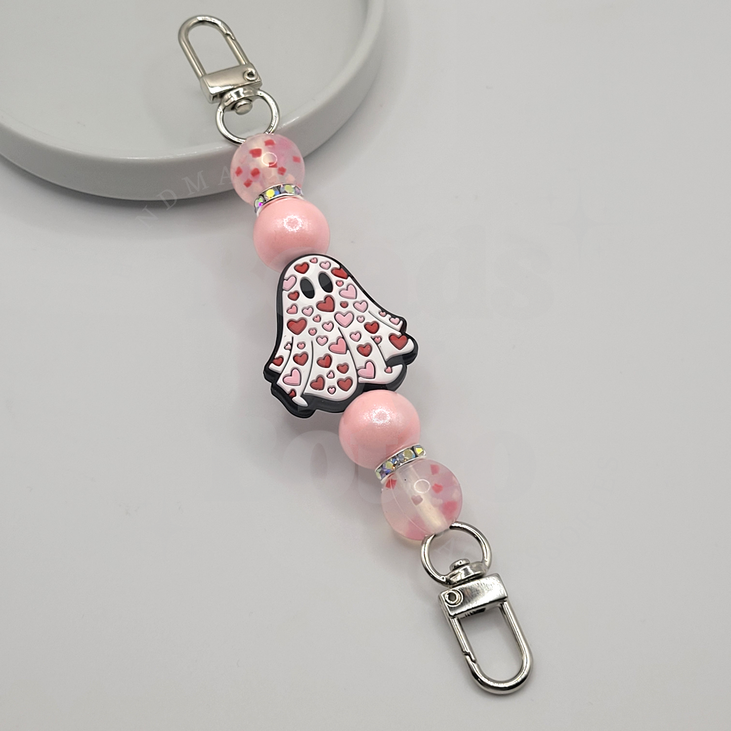 Kindle Strap - Heart Ghost