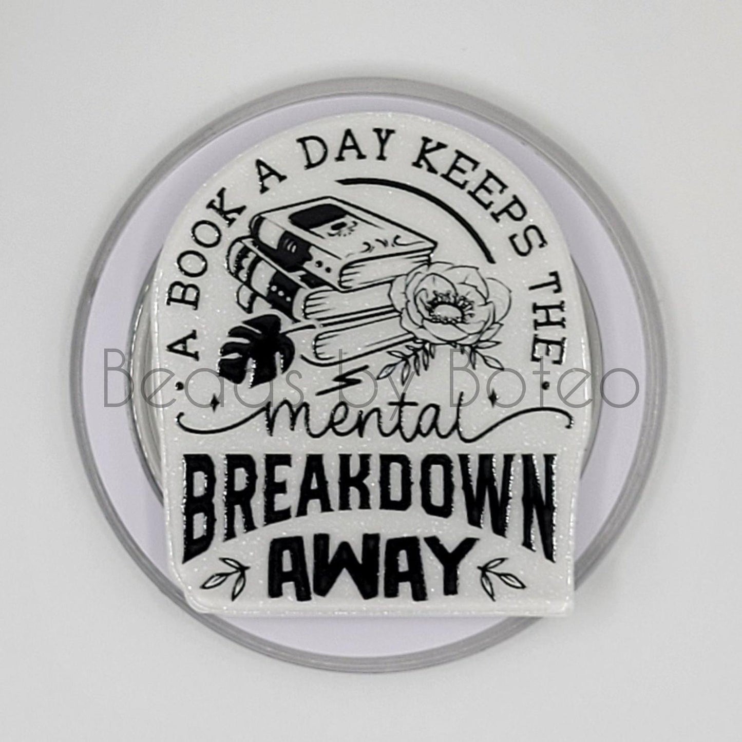 Phone or E-Reader Grip - A Book a Day