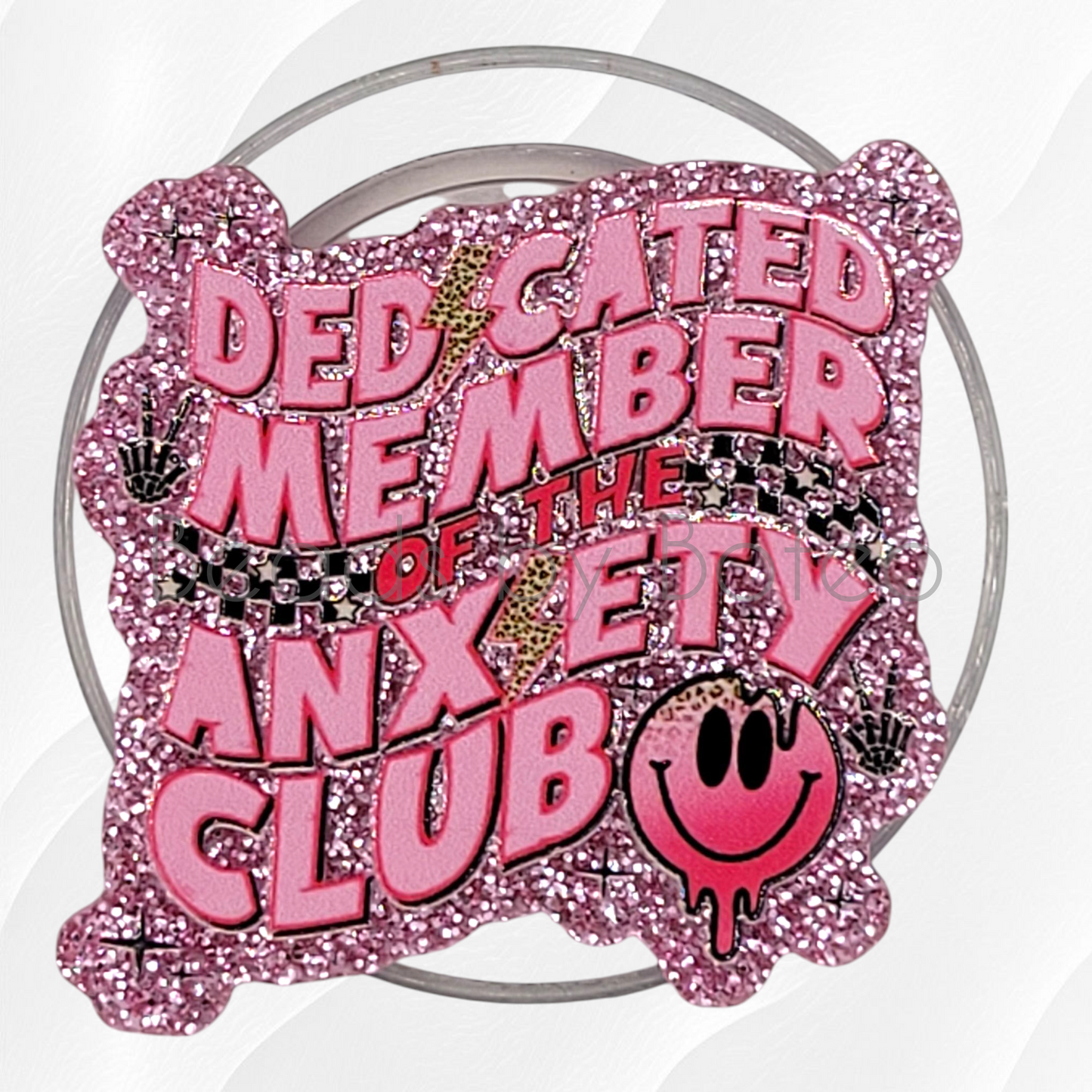 Phone or E-Reader Grip - Anxiety Club