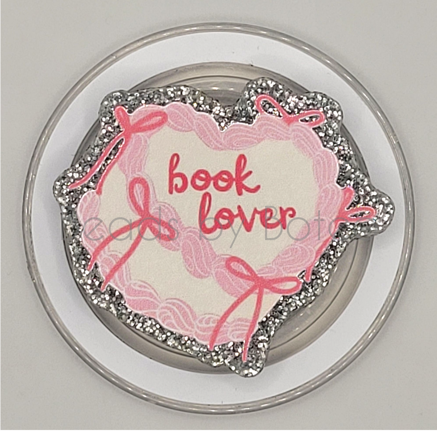 Phone or E-Reader Grip - Book Lover