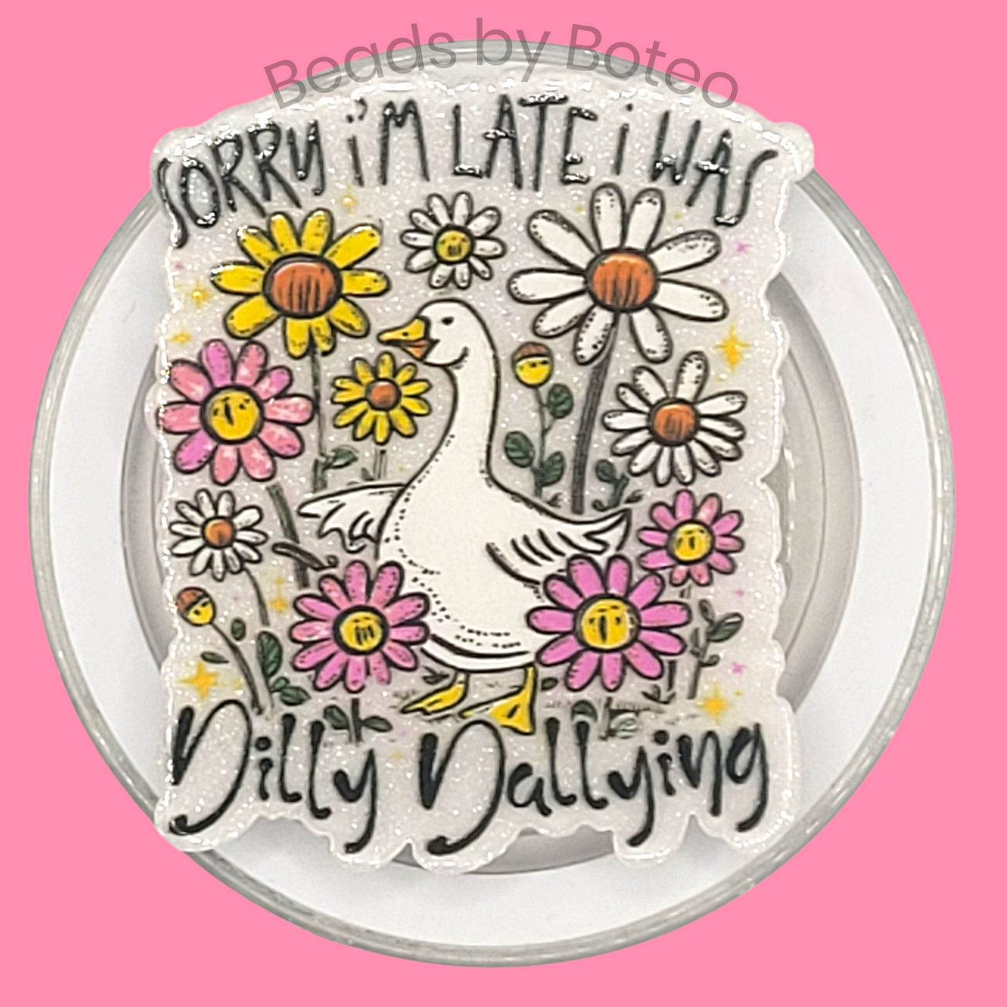 Phone or E-Reader Grip - Dilly Dallying