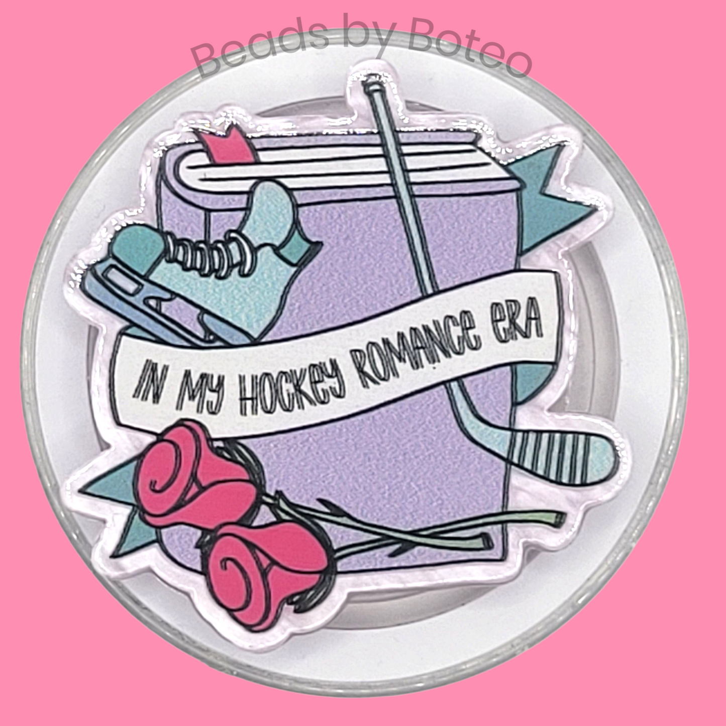 Phone or E-Reader Grip - Hockey Romance Era