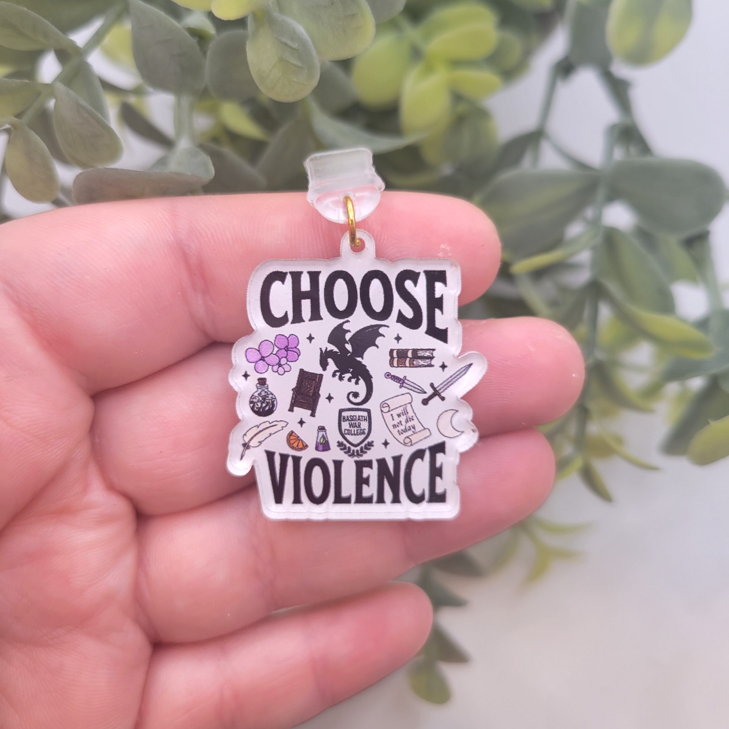 Kindle Dust Plugs - Choose Violence