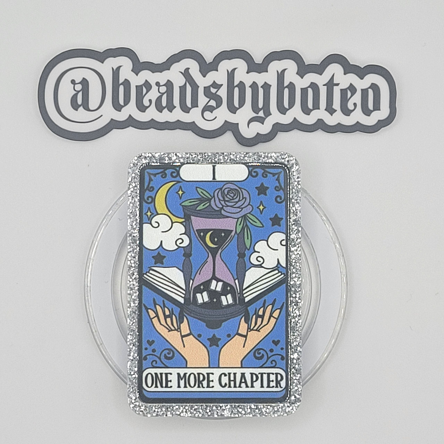 Phone or E-Reader Grip - One More Chapter Tarot