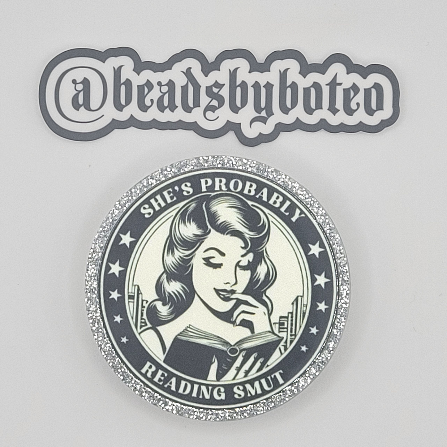 Phone or E-Reader Grip - Probably Reading Smut