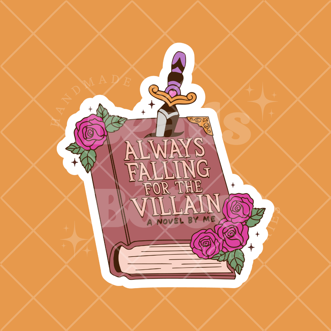 Stickers - Always Falling for the Villain