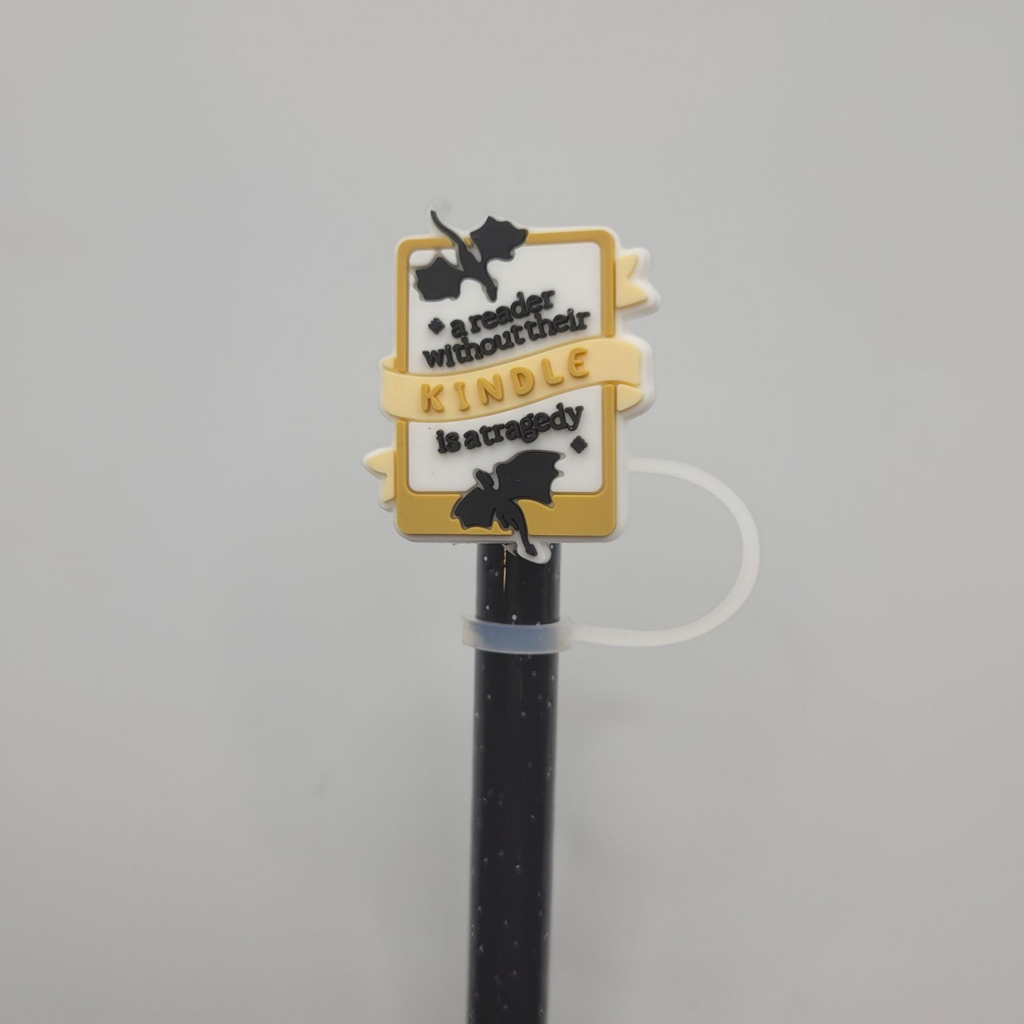 Straw Toppers - A Reader Without Their Kindle