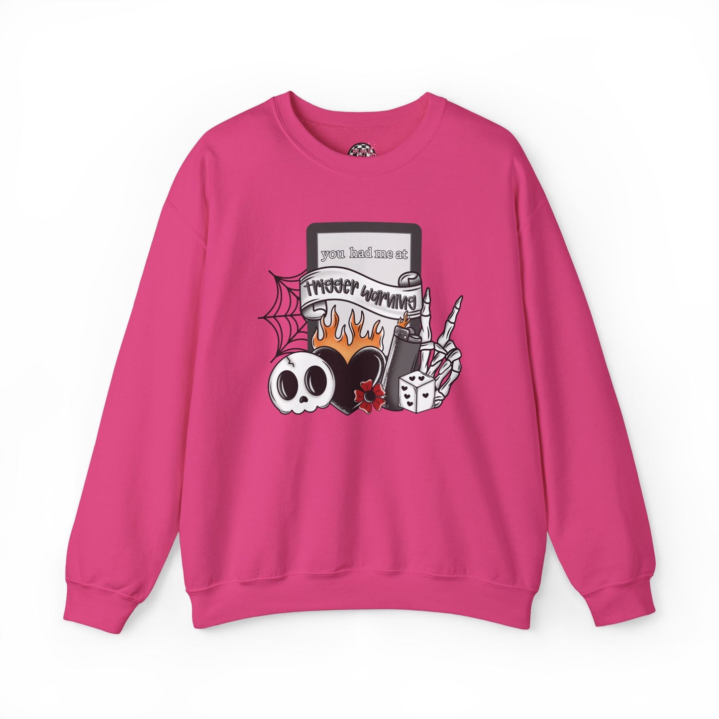 Trigger Warnings Crewneck Sweatshirt