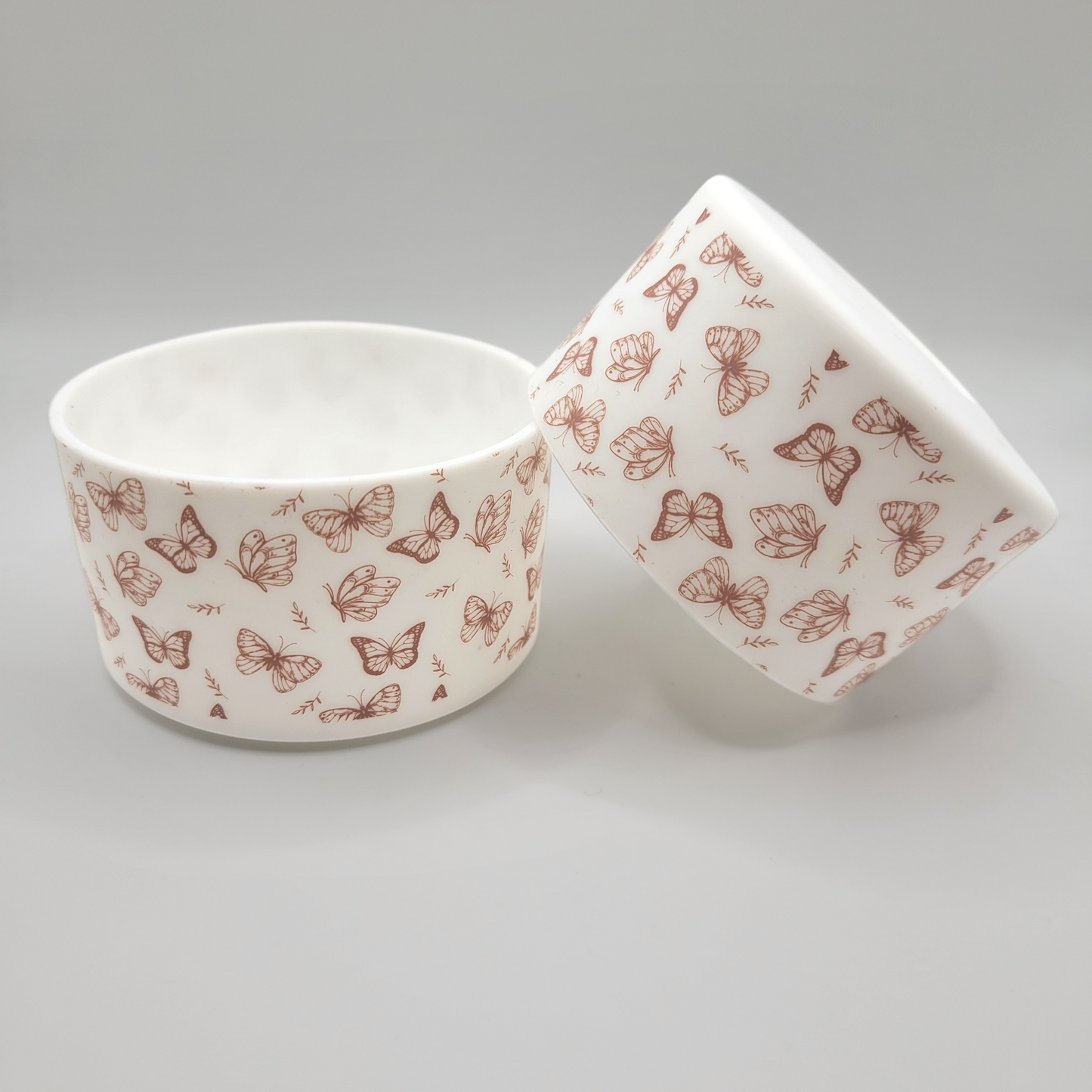 Tumbler Boots - Neutral Butterflies