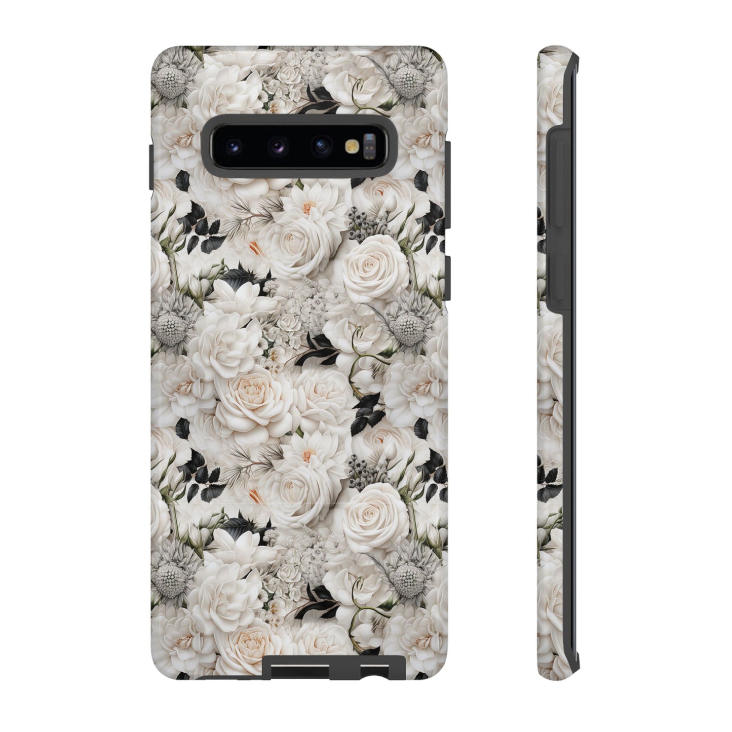 White Roses Phone Case