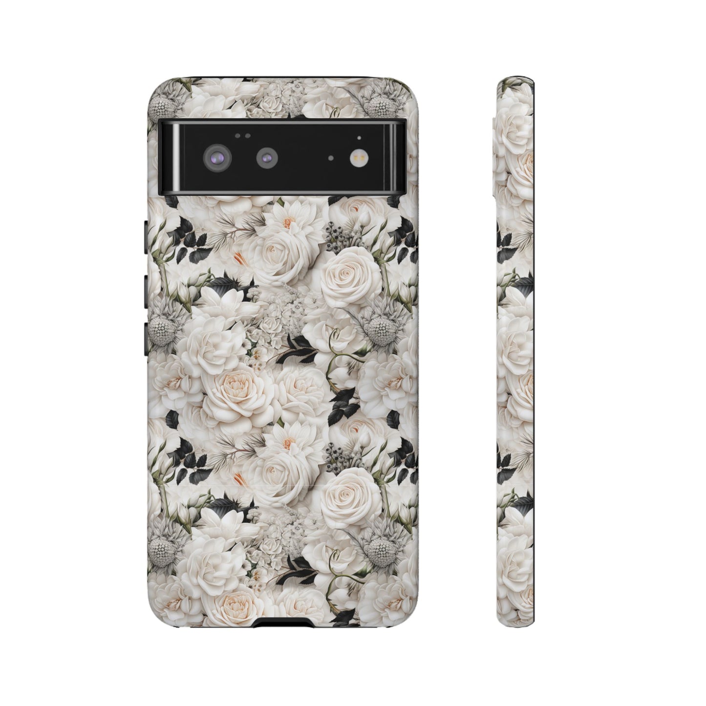 White Roses Phone Case