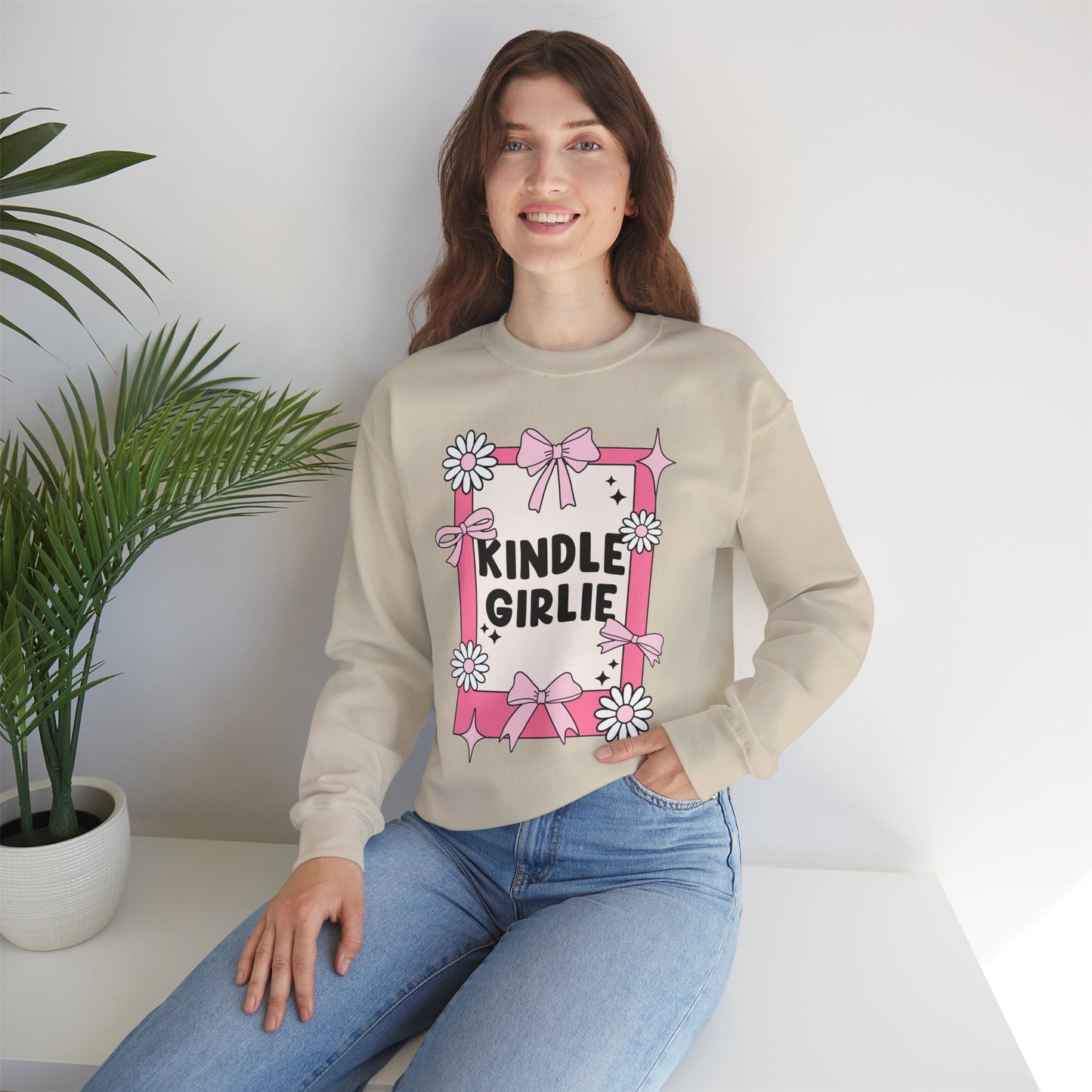 Coquette Kindle Girlie Crewneck Sweatshirt