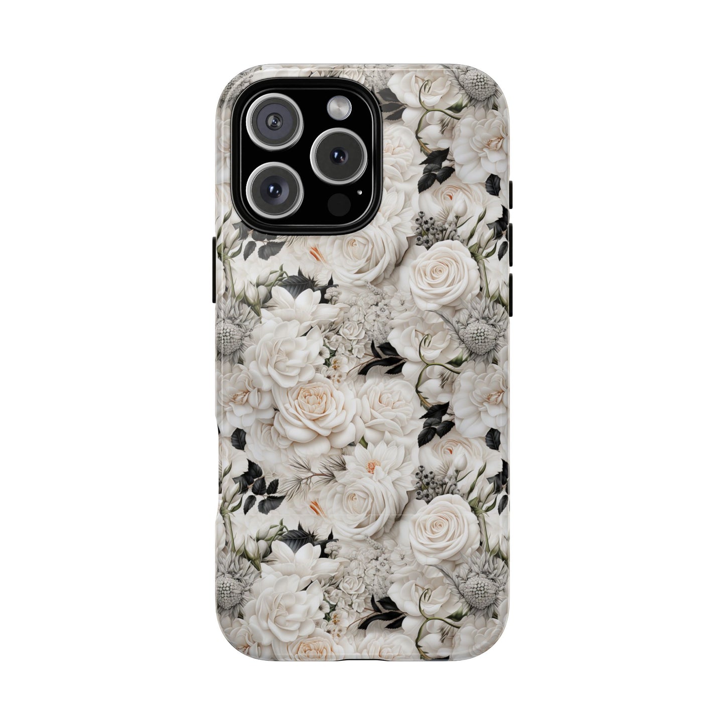 White Roses Phone Case