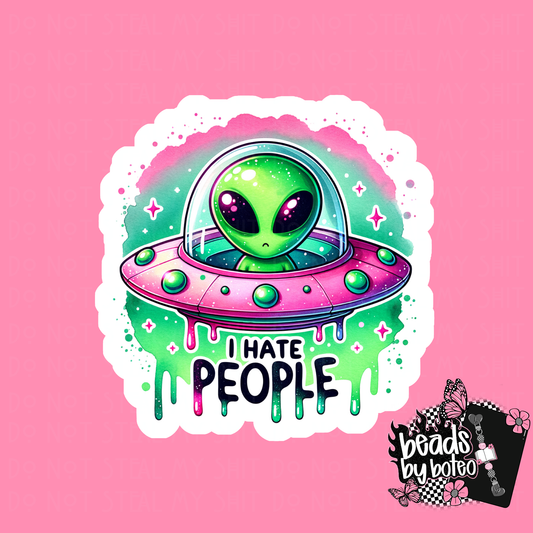 Stickers - I Hate People