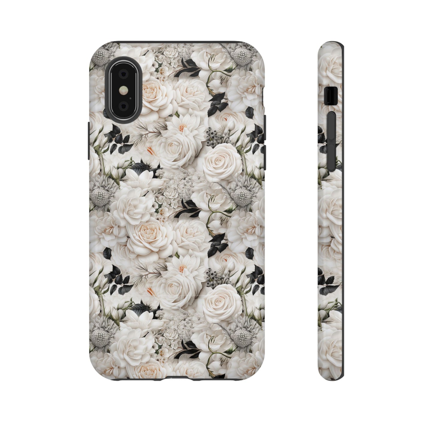 White Roses Phone Case