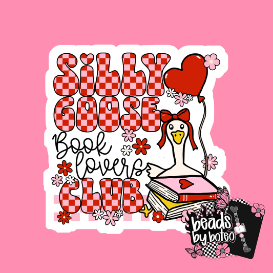Stickers - Silly Goose Book Lovers