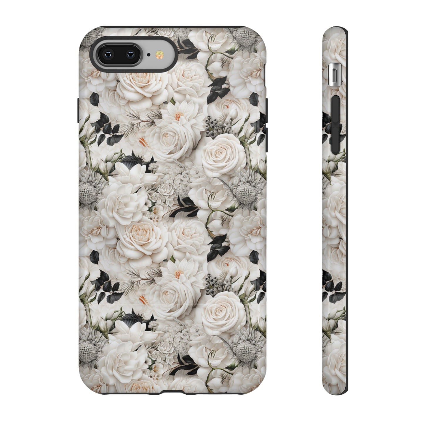 White Roses Phone Case