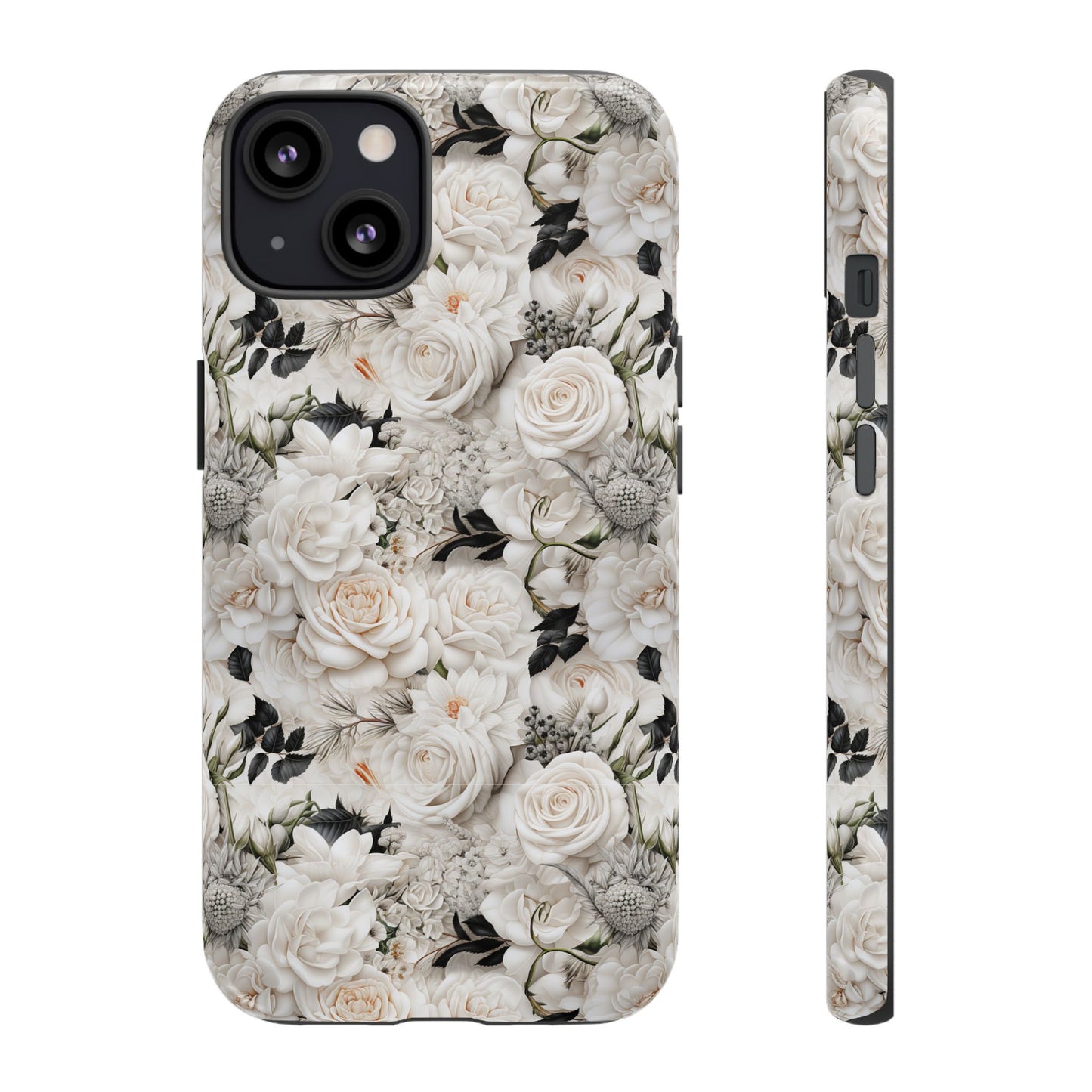 White Roses Phone Case