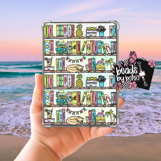 Kindle Insert - Summer Bookshelf