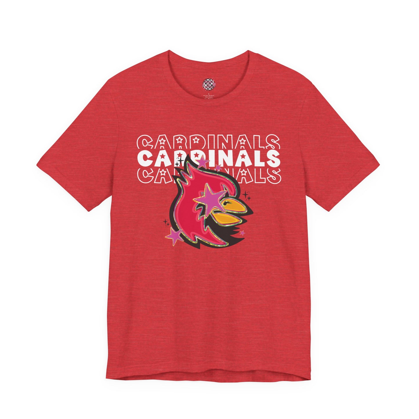 Preppy Retro Cardinals | Unisex Jersey Short Sleeve Tee