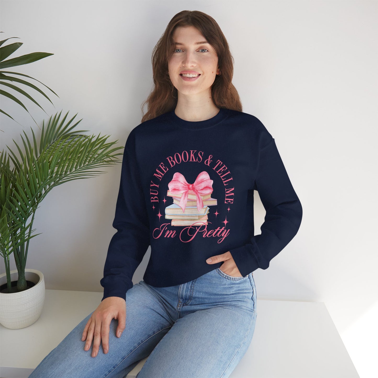 Buy Me Books Crewneck Sweatshirt