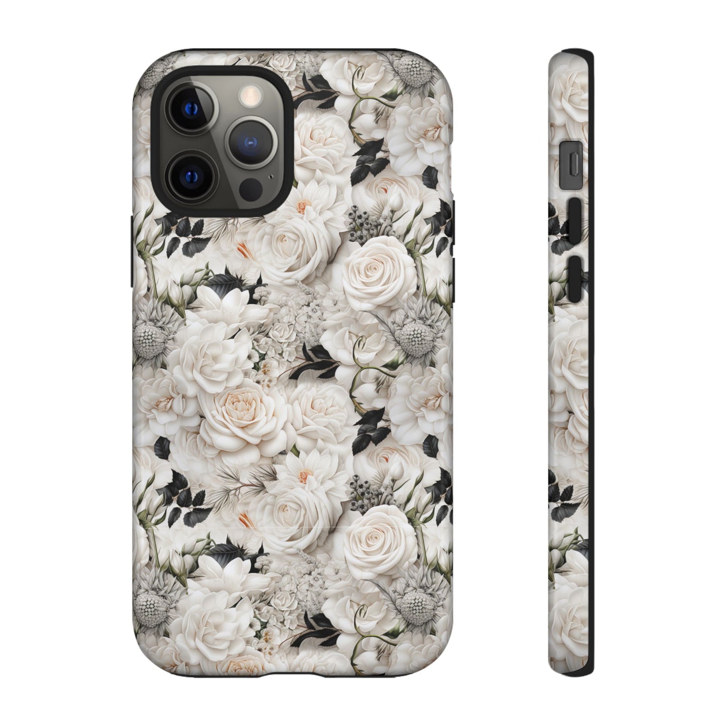 White Roses Phone Case