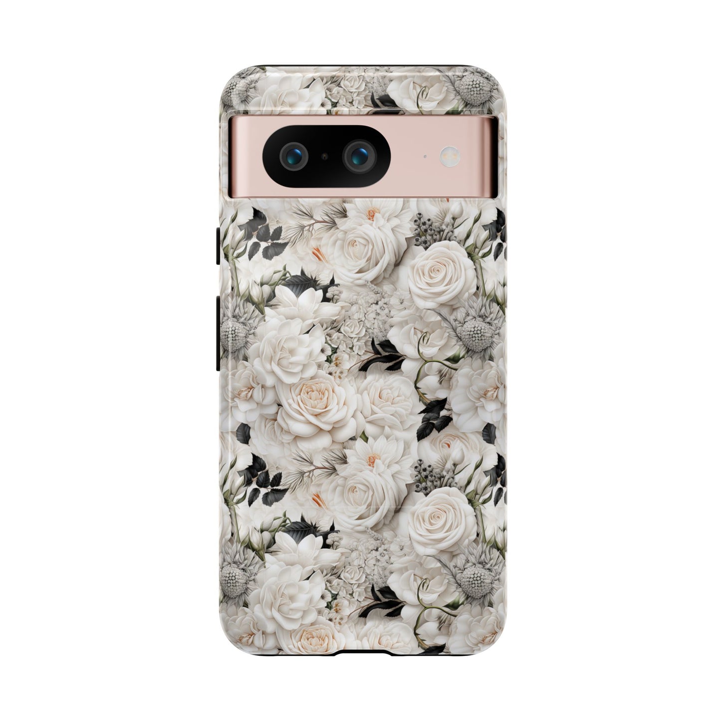 White Roses Phone Case