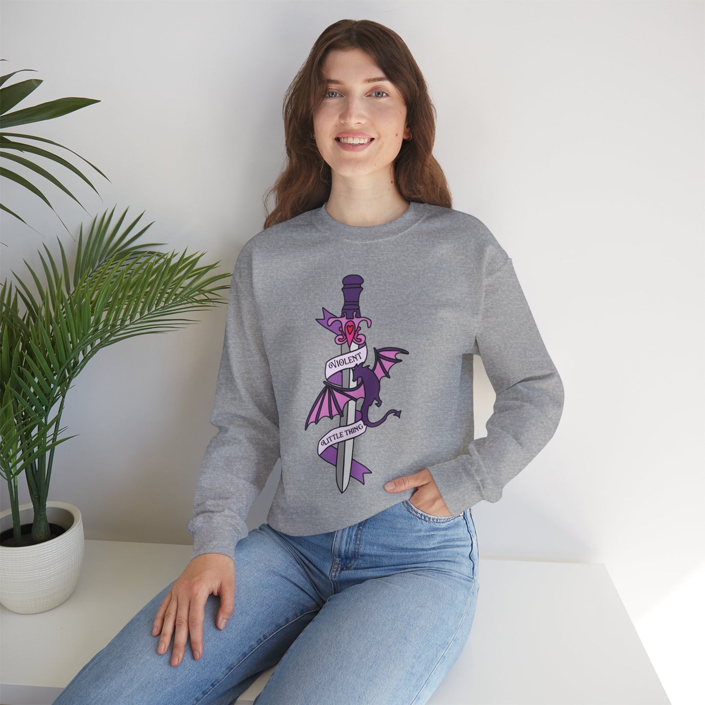 Violent Little Thing Crewneck Sweatshirt