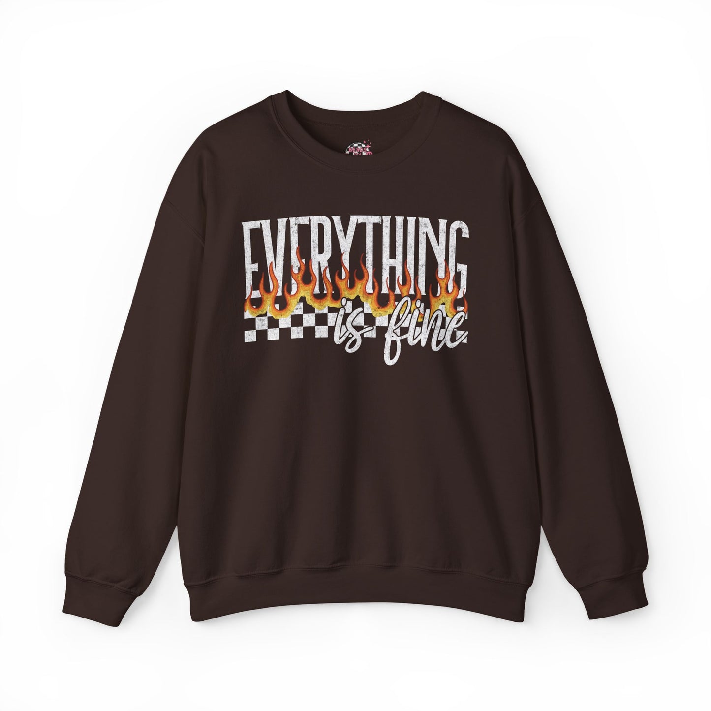 Everything is Fine Crewneck Sweatshirt