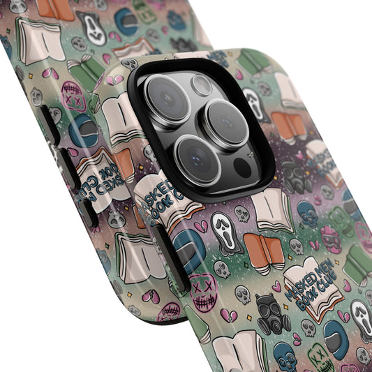 Masked Men Doodles Phone Case