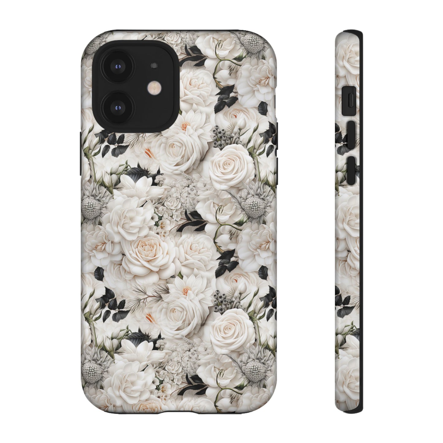 White Roses Phone Case