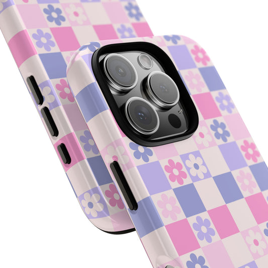 Bubblegum Checkered Phone Case