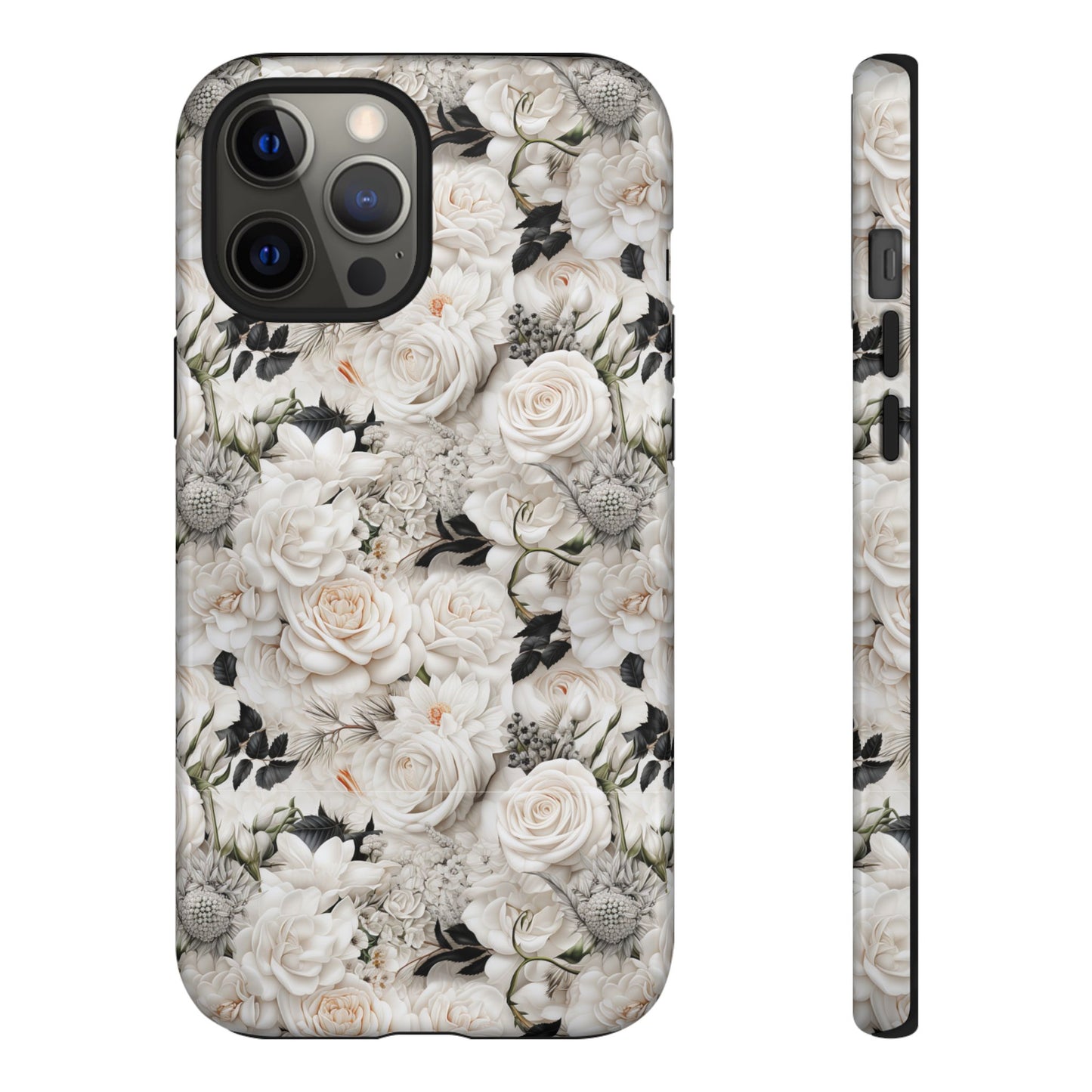 White Roses Phone Case