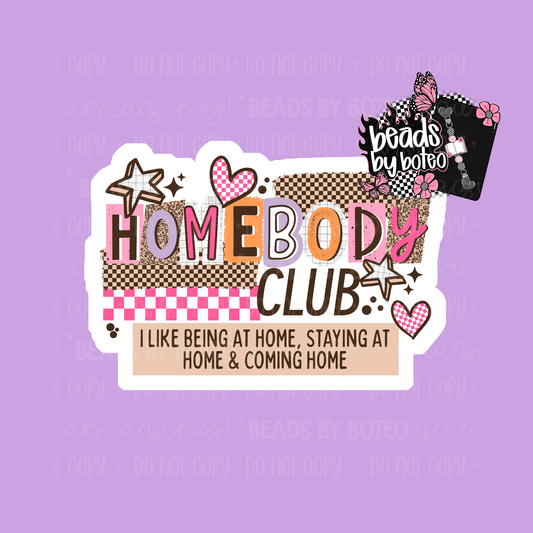 Stickers - Homebody Club