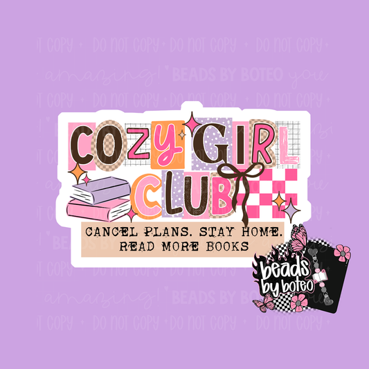 Stickers - Cozy Girl Club